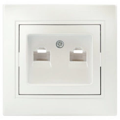 Розетка Intro Plano 1-304-06 информационная дв Розетка Intro Plano 1-304-06 информационная дв