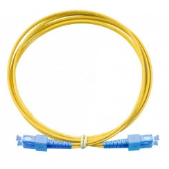 Шнур коммутационный оптический дуплексный 9/125 OS2 SC-SC 1 м