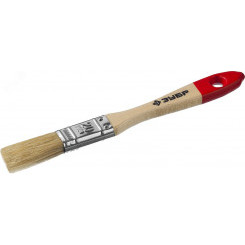 Кисть плоская ''УНИВЕРСАЛ-МАСТЕР'', натуральная щетина, деревянная ручка, 20мм