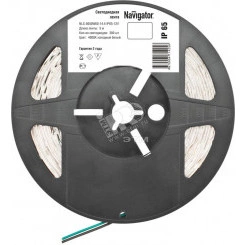 Лента светодиодная LEDх60/м 5м 14.4w/m 12в теплый белый