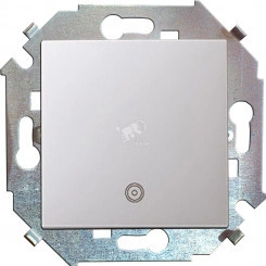 Simon15 Кнопка клавишная с пиктограммой 16А 250В винтовой зажим белый