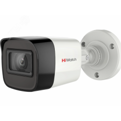 Видеокамера HD-TVI  2Мп уличная цилиндрическая  с EXIR-подсветкой до 30м (6mm)