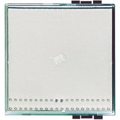 Клавиша Kristall для любых устройств 2 модуля прозрачная