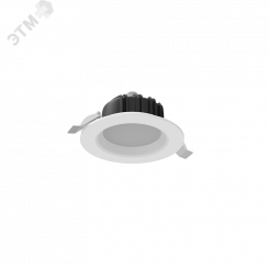 Светильник светодиодный ДВО-11Вт 2700...5700К DL-01 Белый DALI Tunable White