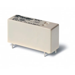 Низкопрофильные миниатюрные PCB-реле, выводы с шагом 5мм, Контакты AgNi+Au, Влагозащита, 1NO 16A