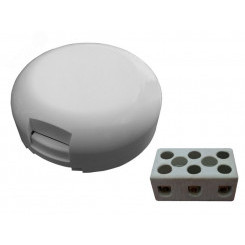 Коробка соединительная УК-2П с керамической клеммной колодкой (3 контакта)