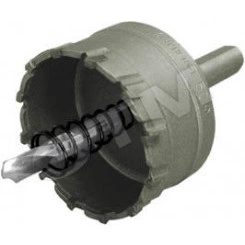 Коронка кольцевая с карбидными вставками Профи (для отверстий в нержавеющей стали) 40 мм