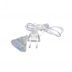 Удлинитель для подключения гирлянд 2м 10 Вт Тип Y25 Прозрачный UCX-Y25/10W-200 CLEAR Удлинитель для подключения гирлянд 2м 10 Вт Тип Y25 Прозрачный UCX-Y25/10W-200 CLEAR