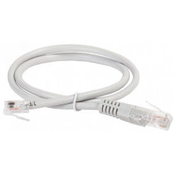 Патч-корд ITK категория 5е RJ45-RJ12 1.5м PVC серый