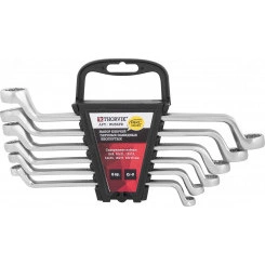 Набор ключей гаечных накидных изогнутых серии ARC на держателе, 8-19 мм, 6 предметов Набор ключей гаечных накидных изогнутых серии ARC на держателе, 8-19 мм, 6 предметов