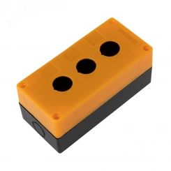 Корпус пластиковый КП 3 кнопки 22 мм REXANT Корпус пластиковый КП 3 кнопки 22 мм REXANT