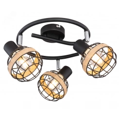 Светильник настенно-потолочный спот Rivoli Fedora 7033-733 3 х E14 40 Вт поворотный