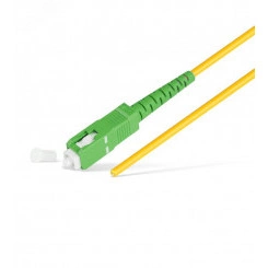 Шнур оптический pt SC/APC 9/125мкм 1.5м LSZH (пигтейл)