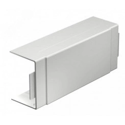 Крышка Т-образной секции кабельного канала WDK 60x90 мм (ПВХ, светло-серый) Крышка Т-образной секции кабельного канала WDK 60x90 мм (ПВХ, светло-серый)