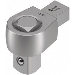 Насадка со сдвижным квадратом 7783 E 3/4 DR под посадочное гнездо 14x18 мм для динамометрических ключей Click-Torque серий X и XP Насадка со сдвижным квадратом 7783 E 3/4 DR под посадочное гнездо 14x18 мм для динамометрических ключей Click-Torque серий X и XP