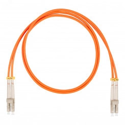 Шнур оптический коммутационный (патч-корд), LC-LC, дуплекс (duplex) OM2, нг(А)-HF, оранжевый, 3,0 м