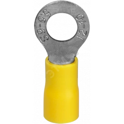 Наконечник кольцевой НКИ 6-6, желтый (50шт/уп.) Navigator