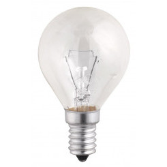 Лампа накаливания P45 240V 60W E14 clear