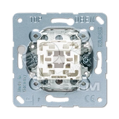 Кнопка без фиксации 1-клавишная (2 x 2 НО контактами, клавиша в нейтральном положении). Механизм. 10A 250V Кнопка без фиксации 1-клавишная (2 x 2 НО контактами, клавиша в нейтральном положении). Механизм. 10A 250V