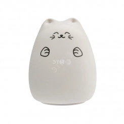 Силиконовый домашний ночник Котик