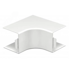 Крышка внутреннего угла кабельного канала WDK 60x60 мм (ПВХ, белый) Крышка внутреннего угла кабельного канала WDK 60x60 мм (ПВХ, белый)