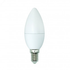Лампа светодиодная с выбором цветовой температуры LED 6вт 175-250В свеча 450 Лм Е14 3000К-4000К Uniel Bicolor