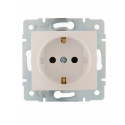 KARINA Розетка с защитой от детей ПБТ жемчужно-белый перламутр (10шт/120шт) KARINA Розетка с защитой от детей ПБТ жемчужно-белый перламутр (10шт/120шт)