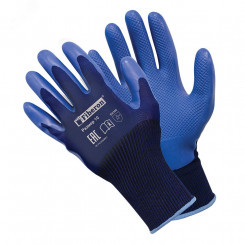 Перчатки ''Повышенная защита при тяжелых работах'' полиэстер, латексное покрытие, в и/у, 10(XL)