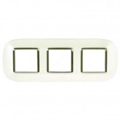 Axolute Рамка эллипс 3x2 модуля серебро Axolute Рамка эллипс 3x2 модуля серебро