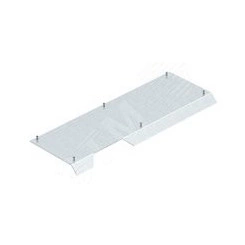 Крышка глухая T-образного ответвления напольного кабельного канала AIK (сталь)