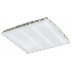 Светильник LED L-office 32 20Вт 2682лм диаграмма Д 4,0К CRI90 микропризма пластик.корп. Premium IP50 для мед.учр.