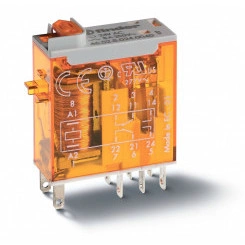 Реле миниатюрное промышленное втычные контакты AgNi 2CO 8A блокируемая кнопка Тест +индикатор Реле миниатюрное промышленное втычные контакты AgNi 2CO 8A блокируемая кнопка Тест +индикатор