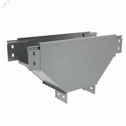 T-отвод вертикальный 50х100 мм вниз c разворотом трассы на 90 гр. ПЛЮС HD