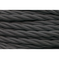 Ретро провод 3х1.5 Графит (матовый) 150м Ретро провод 3х1.5 Графит (матовый) 150м