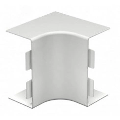 Крышка внутреннего угла кабельного канала WDK 60x130 мм (ПВХ, светло-серый) Крышка внутреннего угла кабельного канала WDK 60x130 мм (ПВХ, светло-серый)