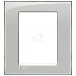LivingLight Рамка прямоугольная 3+3 модуля Серое небо LivingLight Рамка прямоугольная 3+3 модуля Серое небо