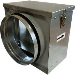 Корпус для HEPA фильтра, канальный из оцинкованной стали 350х350х78мм, подключение D315 370х370х300 Корпус для HEPA фильтра, канальный из оцинкованной стали 350х350х78мм, подключение D315 370х370х300