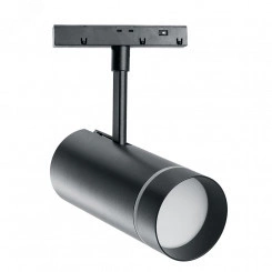 Светильник светодиодный трековый магнитный на шинопровод ДПО-20w 4000К 1600Лм 48v черный Светильник светодиодный трековый магнитный на шинопровод ДПО-20w 4000К 1600Лм 48v черный