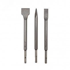 Набор зубил для перфоратора SDS-plus, (упак - 3 шт.)