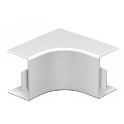 Крышка внутреннего угла кабельного канала WDKH 40x60 мм (ABS-пластик, светло-серый) Крышка внутреннего угла кабельного канала WDKH 40x60 мм (ABS-пластик, светло-серый)