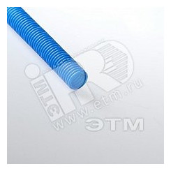 Труба гофрированная 16мм ПНД синяя для металлопластиковых труб