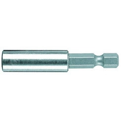 Битодержатель 899/4/1K с втулкой из нержавеющей стали стопорным кольцом и магнитом хвостовик 1/4 E 6.3 для бит 1/4 С 6.3 50 мм Битодержатель 899/4/1K с втулкой из нержавеющей стали стопорным кольцом и магнитом хвостовик 1/4 E 6.3 для бит 1/4 С 6.3 50 мм