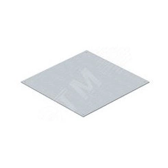 Заглушка монтажного основания UZD350 383x383x4 мм (сталь)