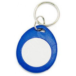Брелок EM, IL-07EBW order, с кольцом, синий+белый.Номера по порядку.