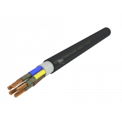Кабель силовой ВВГнг(А)-FRLS 5х50 (N.PE)-0.66     черный многопроволочный (барабан)