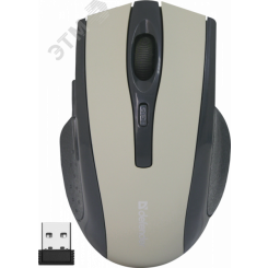 Мышь быспроводная Accura MM-665 800-1600 dpi, 6 кнопок, серый
