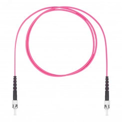 Шнур оптический коммутационный (патч-корд), ST-ST симплекс simplex OM4, нг(А)-HF, маджента, 15 м Шнур оптический коммутационный (патч-корд), ST-ST симплекс simplex OM4, нг(А)-HF, маджента, 15 м