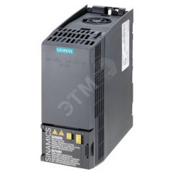 Преобразователь частоты SINAMICS G120C RATED POWER 1,1KW WITH 150% OVERLOAD FOR 3 SEC 3AC380-480V +10/-20% 47-63HZ INTEGRATED FILTER CLASS A