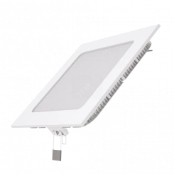 Светильник светодиодный встраиваемый ДВО-9 Вт 610  Лм 3000К квадрат IP20 монтажный d130х130 мм 145х145х22 мм 180-265 В Slim Gauss