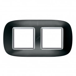 Axolute Накладки декоративные в форме эллипса металлизированные/темный металлик на 2+2 модуля Axolute Накладки декоративные в форме эллипса металлизированные/темный металлик на 2+2 модуля